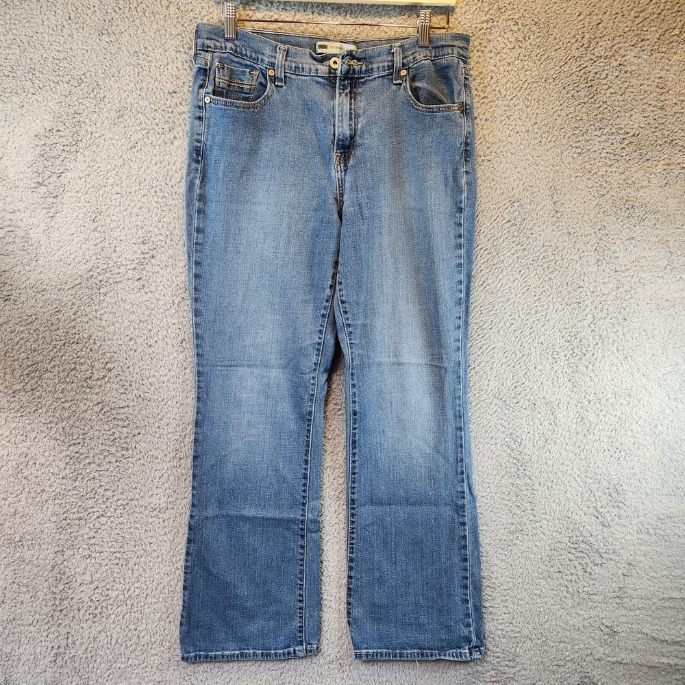 Levi's 515 Jeans‎ Womens 12M (Fits 31x30) Medium Wash Mid Rise Bootcut Stretch